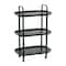 Hello Honey® Main + Mesa™ 3-Tier Modern Plastic and Metal Trolley